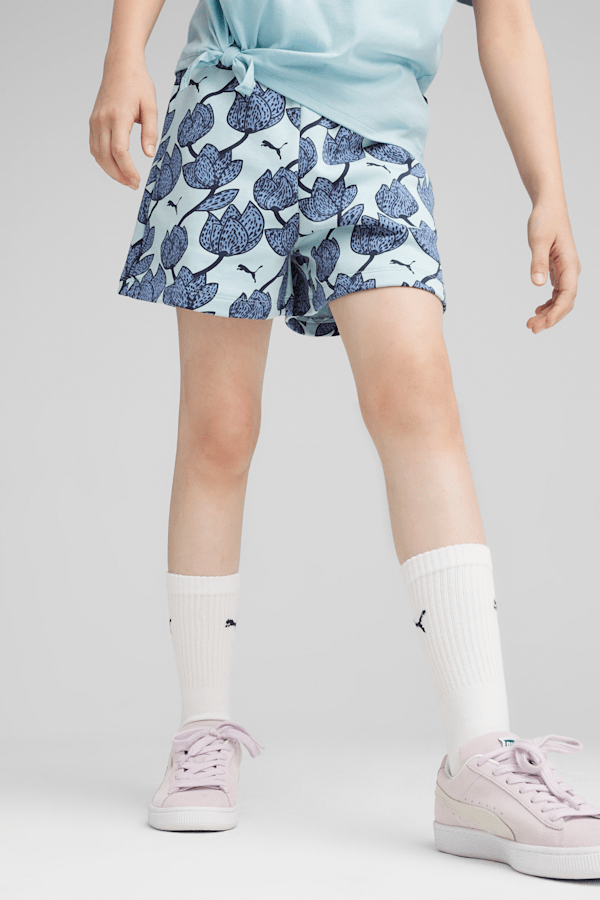 Puma girls shorts hot sale